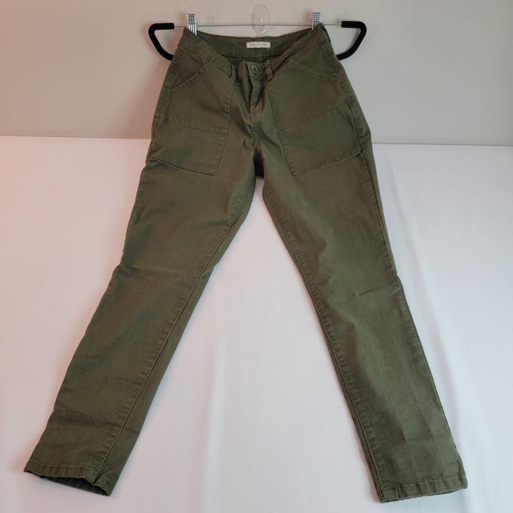 Copper Key Olive Green Utility Pants Casual Career Size‎ 7